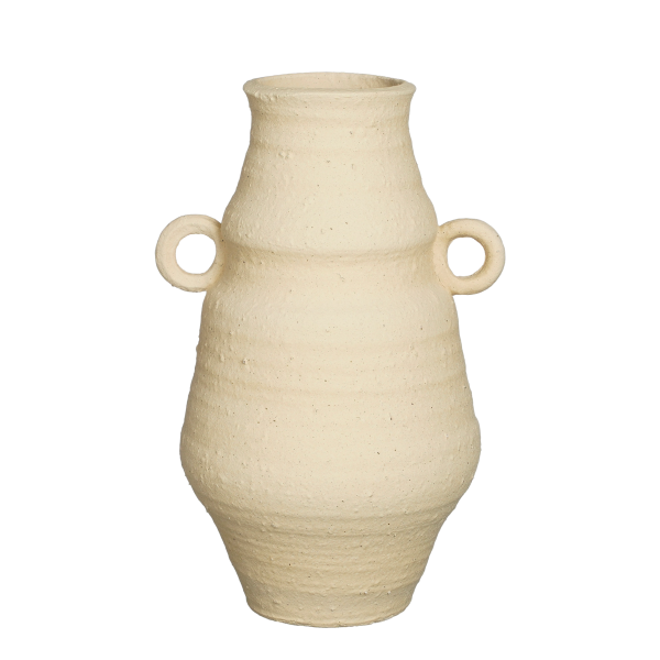 Lane Kruik - H41 x Ø24 cm - Terracotta - Beige