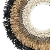 The Mojo Raffia Op Stand - Naturel Zwart - L - Afbeelding 3