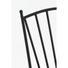 Cambria Bistrostoel - L40 x B52 x H89 cm - Metaal - Zwart - Afbeelding 2
