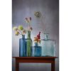 Guan Fles Vaas - H75 x Ø25 cm - Gerecycled Glas - Blauw - Afbeelding 5