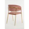 Moony Eetkamerstoel - Velvet - Roze - Afbeelding 6