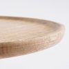 Tallo Taartplateau - H10 x Ø30 cm - 100% FSC Mangohout - Lichtbruin - Afbeelding 2