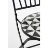Cambria Bistrostoel - L40 x B52 x H89 cm - Metaal - Zwart - Afbeelding 4