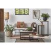 Oskar Plantentafel - L30 x B30 x H62 cm - Hout, Metaal - Zwart - Afbeelding 6