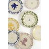 Clayton Dinerbord - Set van 4 - H3 x Ø25 cm - Steengoed - Groen, Blauw, Geel, Lila - Afbeelding 4
