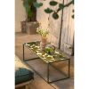 Bologna Salontafel Buiten - L99 x B41 x H46 cm - Metaal - Donkergroen - Afbeelding 5