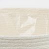 Jorck Plantenmand - Set van 3 - H24 x Ø26 cm - Off White - Afbeelding 3