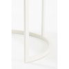 Bologna Bijzettafel Buiten - Set van 2 - L45 x B23 x H58 cm - Metaal - Rood - Afbeelding 4