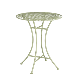 Provence Bistrotafel voor Buiten - H70 x Ø60 cm - Lichtgroen
