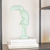 Ornament - Toekan - Polyresin - Mintgroen - 18x9,5x29,5cm - Afbeelding 5