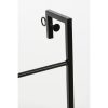 Dani Plantenrek Hangend - L54 x B10 x H90 cm - Metaal - Zwart - Afbeelding 2