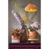 Venna Bloempot met Bewateringssysteem - H21 x Ø24 cm - Terracotta - Wit - Afbeelding 5
