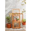 Caminia Kweekkas - L60 x B42 x H152 cm- Mahoniehout - Afbeelding 9