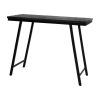 De Herringbone Hoge Tafel - Zwart - 140 cm - Afbeelding 5