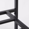 Celo Loungebank Hoekelement - L83 x B83 x H78 cm - Metaal - Zwart - Afbeelding 3