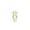 Ornament - aap -beeldje 'de legende'- polyresin - goud - 11x7x19cm - Afbeelding 8