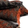 The Oh My Gee Kussenhoes - Zwart Oranje - 35x100 - Afbeelding 6