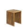 Yonker Bijzettafel - Set van 3 - L44 x B34 x H50 cm - Gerecycled Hout - Bruin - Afbeelding 10