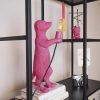 Tafellamp - Meerkat - Polyresin - Roze - 15x10x38cm - Afbeelding 2