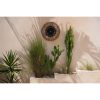 De Raffia Macramé Muurdeco - Zwart Naturel - Afbeelding 4