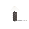 Lampenkap - Geplooid - Polyester - Wit - 6x29,5x18cm - Afbeelding 3