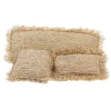 De Raffia Kussenhoes Rechthoekig - Naturel - 35x100 - Afbeelding 9