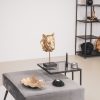 Ornament - Tijgerkop - Polyresin - Goud -16x21x39 - Afbeelding 2