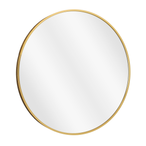 Rossi Wandspiegel - H3 x Ø60 cm - Metaal - Goud