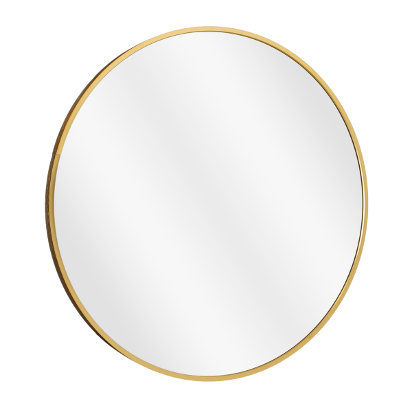 Rossi Wandspiegel - H3 x Ø60 cm - Metaal - Goud