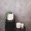 Pot - Kisses - Keramiek - Beige - 17,5x17,5x17,5cm - Afbeelding 3