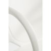Nebraska Tuinstoel - L56 x B57 x H80 cm - Polypropyleen - Wit - Afbeelding 3