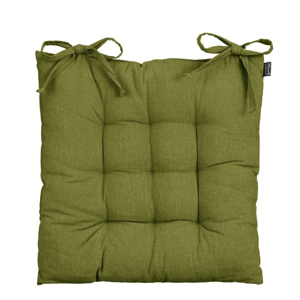 Paddy Stoelkussen - L46 x B46 cm - Katoen - Groen