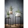 Goa Bijzettafel - Set van 2 - L35 x B35 x H55 cm - Metaal - Zwart - Afbeelding 7