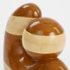 Decoratie Beeld - L26 x B11 x H25 cm - Dolomiet - Oker - Afbeelding 3