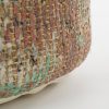 Poef - H37 x Ø55 cm - Jute - Multikleur - Afbeelding 3