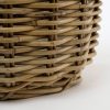 Marcia Plantenmand Buiten - Set van 3 - H40 x Ø43 cm - Rotan - Grijs - Afbeelding 4