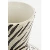 Stratt Vaas - H38 x Ø21 cm - Keramiek - Zwart, Wit - Afbeelding 2
