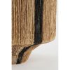 Liliano Lantaarn - H36 x Ø30 cm - Jute - Zwart - Afbeelding 4