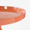 Duco Bijzettafel - H66 x Ø25 cm - FSC 100% - Gerecycled Aluminium - Oranje - Afbeelding 2