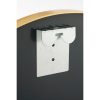 Rossi Wandspiegel - H3 x Ø60 cm - Metaal - Goud - Afbeelding 4