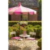 Rissy Parasol - H238 x Ø220 cm - Roze - Afbeelding 8
