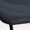 Nanet Barkruk - H91 cm - Velvet - Donkerblauw - Afbeelding 3