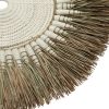 De Raffia Macramé Muurdecoratie - Wit Naturel - Afbeelding 5