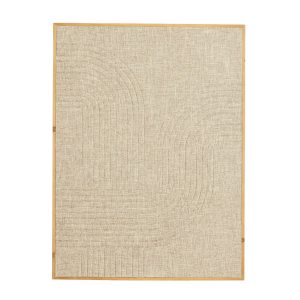 Mista Wanddecoratie - L60 x B3 x H80 cm - 100% FSC - Mdf - Bruin