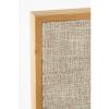 Mista Wanddecoratie - L60 x B3 x H80 cm - 100% FSC - Mdf - Bruin - Afbeelding 2