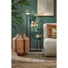 Fonda Plantentafel - L48 x B27 x H100 cm - Metaal - Zwart - Afbeelding 5