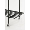 Greenrax Plantenstandaard - L90 x B44 x H190 cm - Metaal - Zwart - Afbeelding 5