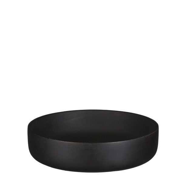 Tomar Schaal - H5 x Ø20 cm - 100% FSC Mangohout - Zwart