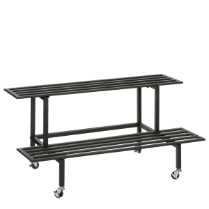 Greenrax Plantentafel - L90 x B44 x H42 cm - Metaal - Zwart