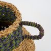 Cambridge Decoratieve Vaas - H28 x Ø25 cm - Zeegras - Groen - Afbeelding 2